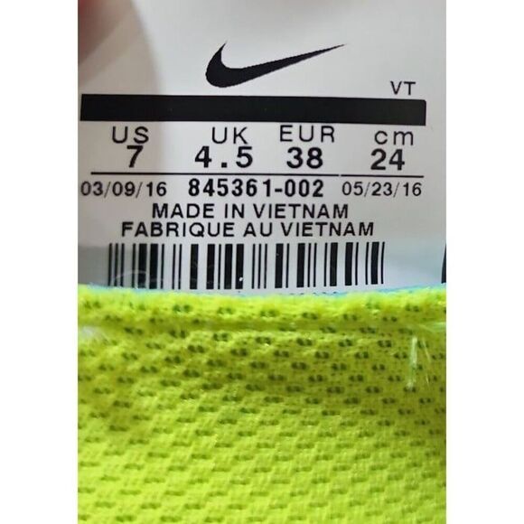 NIKE Zoom ALL Out Flyknit Size 7 - Picture 4 of 6